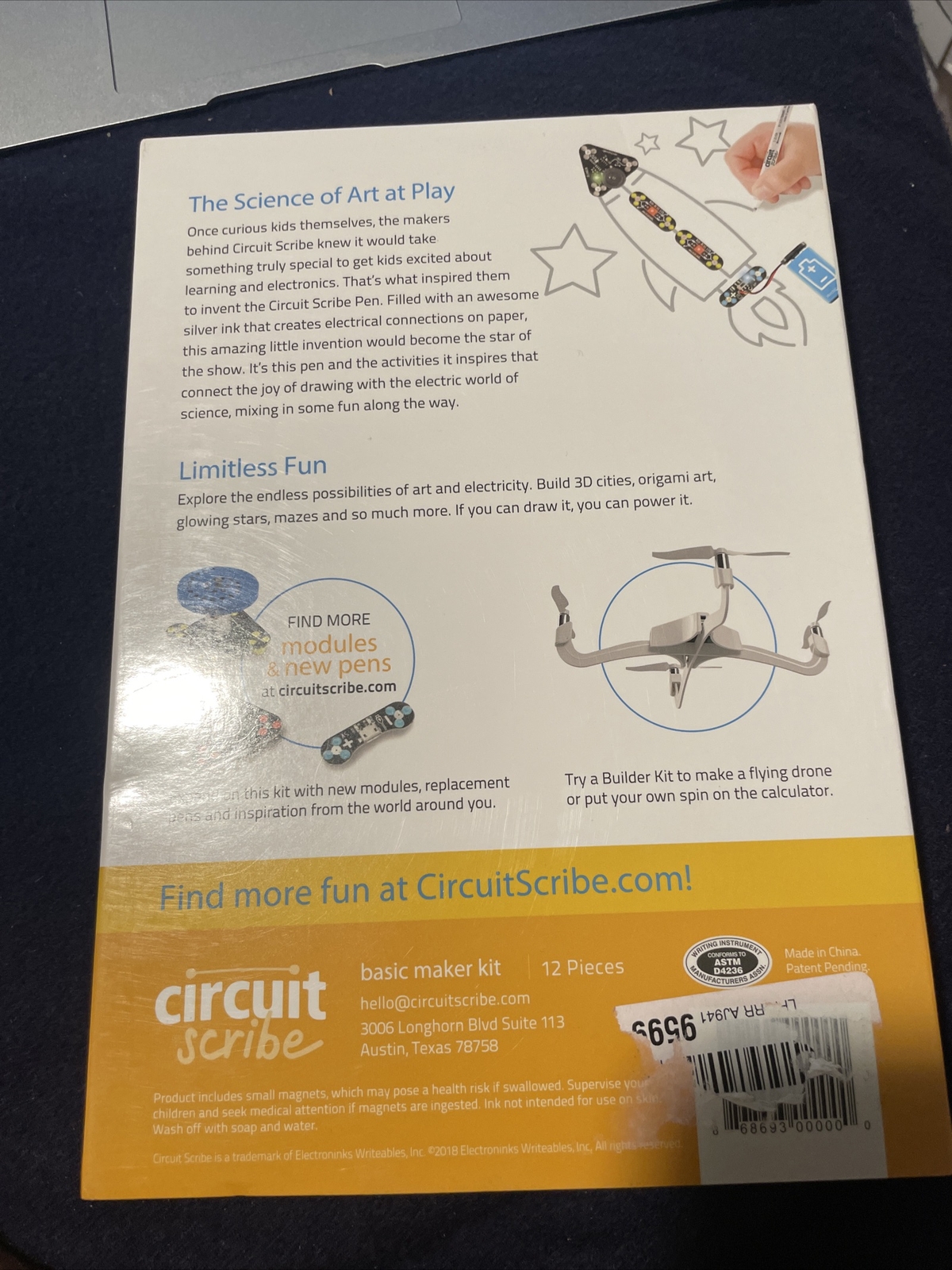 Circuit Scribe – Basic Kit: Draw Circuits Instantly – Includes Conductive Silver
