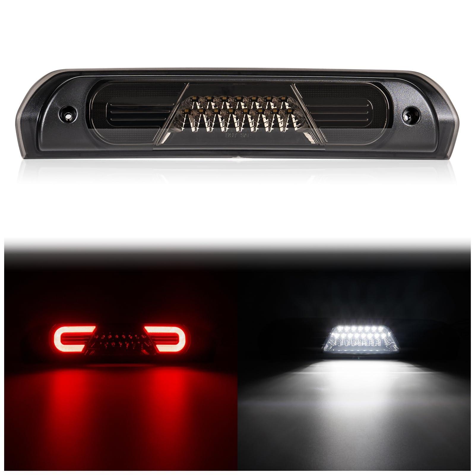 LED Third Brake Light Replacement for 2002-2008 Ram 1500/2003-2009 Ram 2500 3…