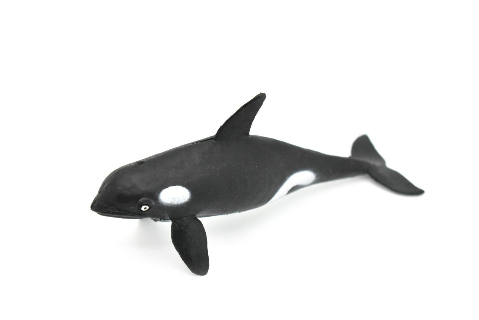 Orca, Killer Whale, Very Nice Rubber Replica 5″ ~ F6010-B377