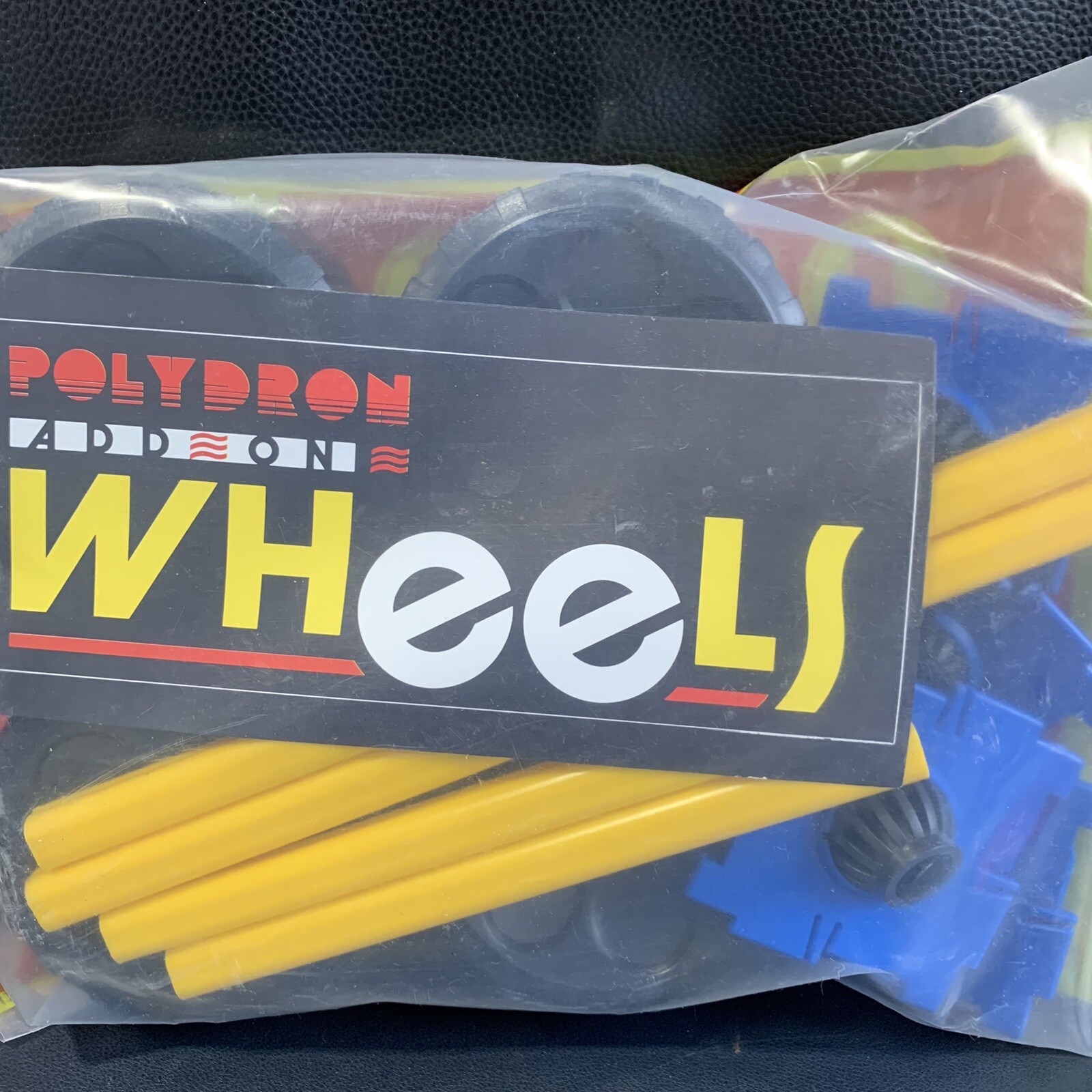 Vintage Polydron Add On Wheels Kit 1984 Educational Toy Sealed, Made In England