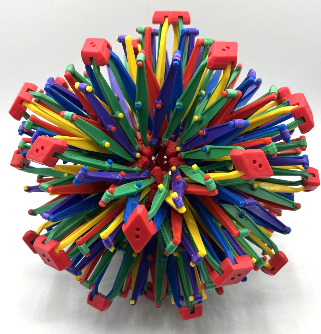 Vintage Hoberman Large Expanding Rainbow Sphere 9″ – 31.5”