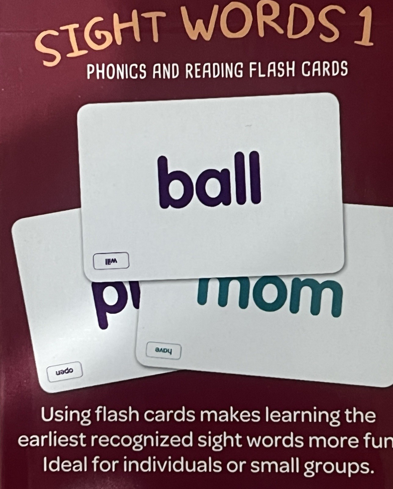 Phonics And Reading Flash Cards By Bendon (Ages 3+, 4+) Set Of 3 NEW