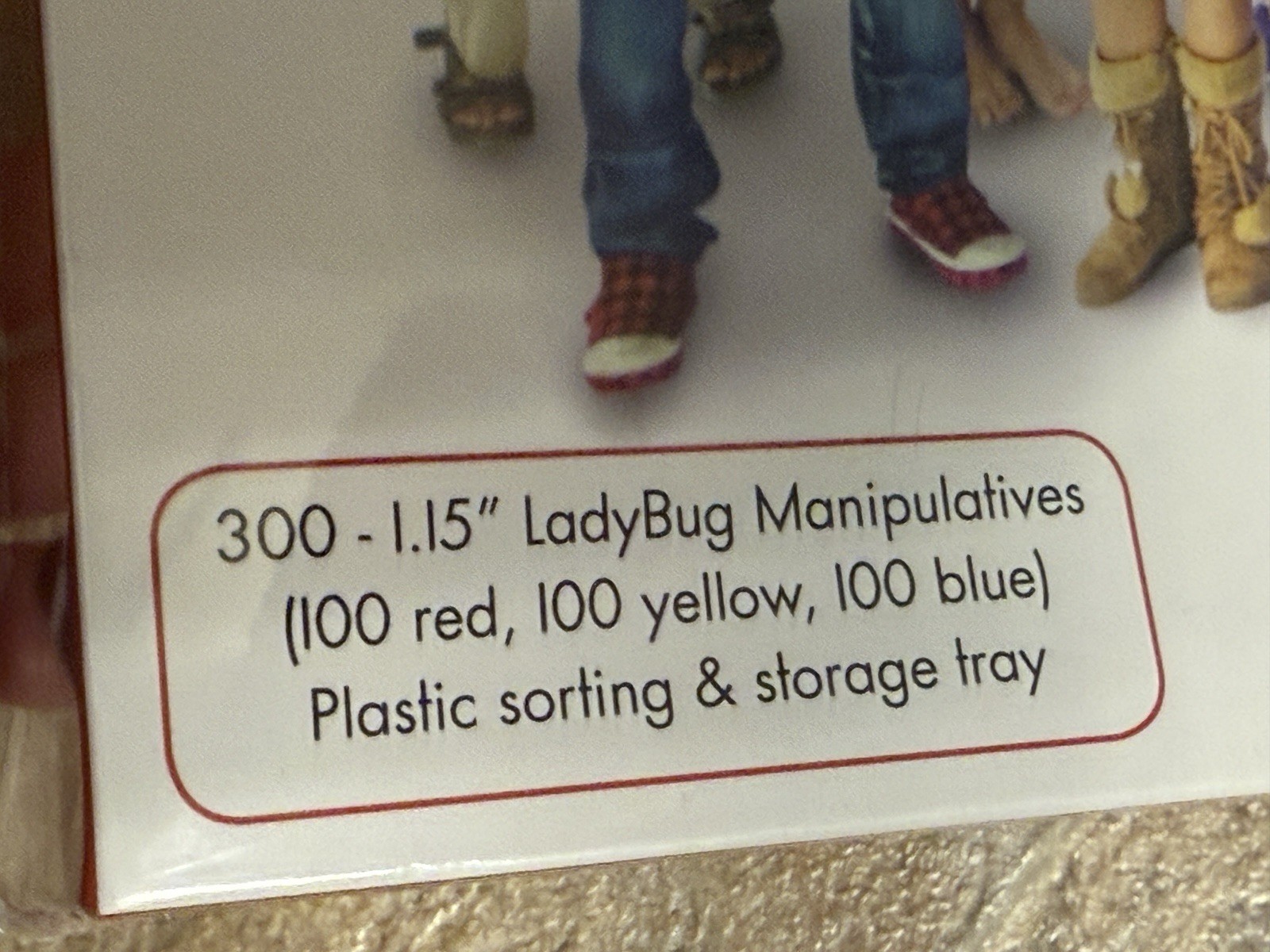 Essential Learning Products ELP626671 Oodles Of Ladybugs 300 Pieces SEALED NEW