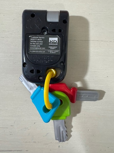 Infini Fun My First Car Keys Preschool Interactive Toy Noise Maker Sirens Alarm