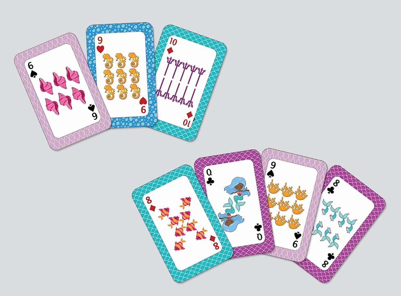 Mermaids & Underwater Playing Cards – (2-Deck X 54 Cards)
