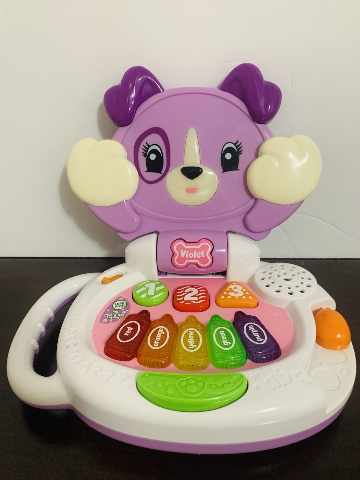 Leap Frog My Talking Lap Pup Violet Learning Laptop