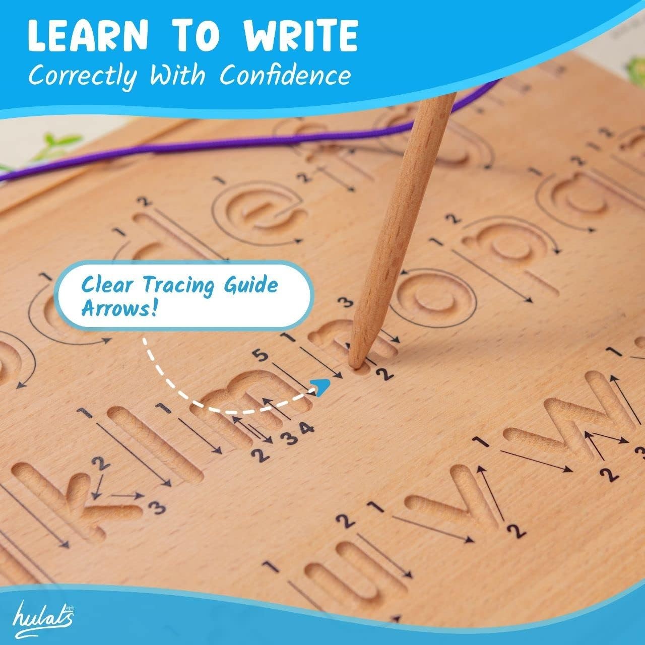 Montessori Alphabet & Numbers Tracing Set – Ages 3-5