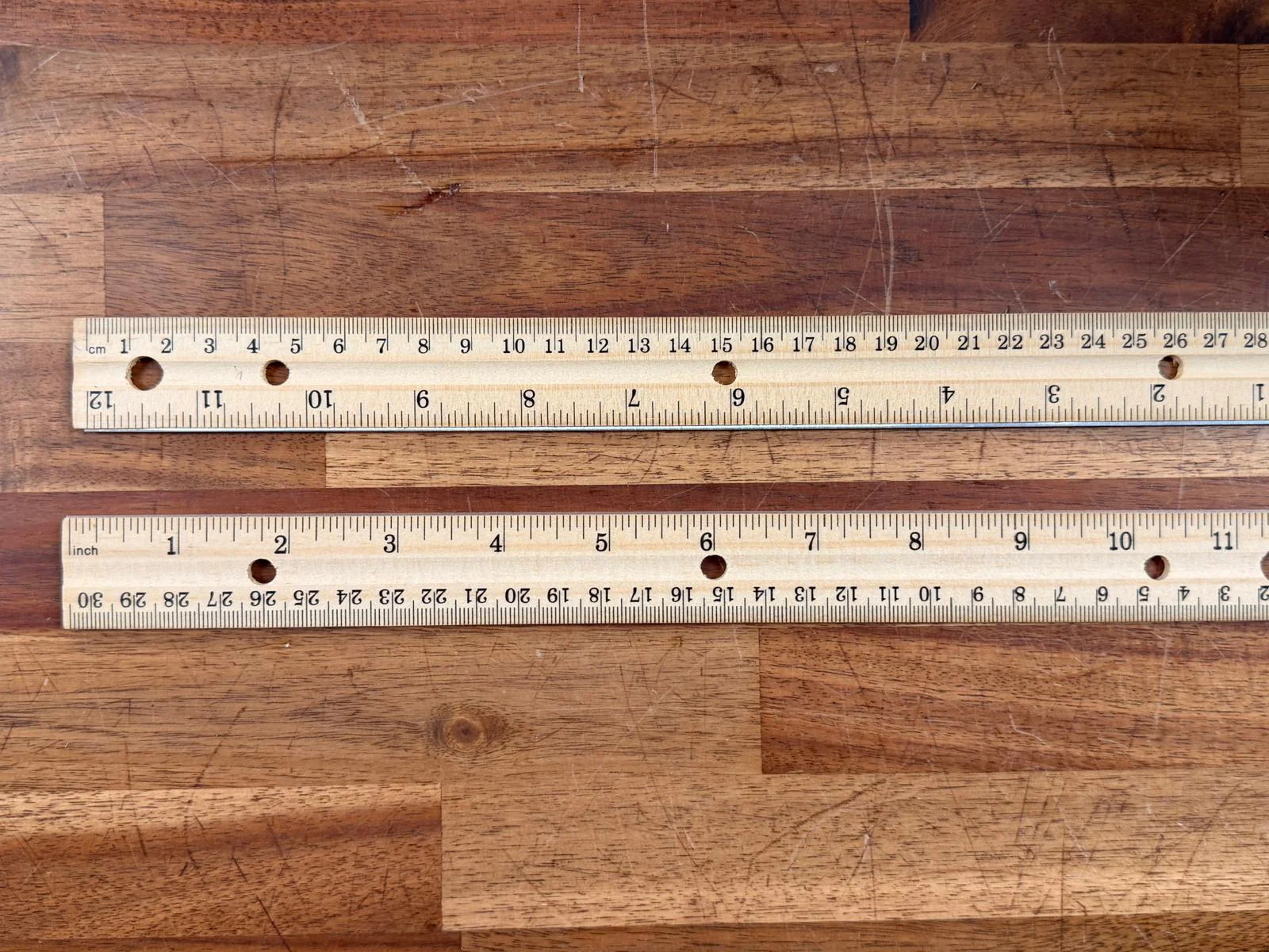 Rulers (Set of 2 – Wooden)