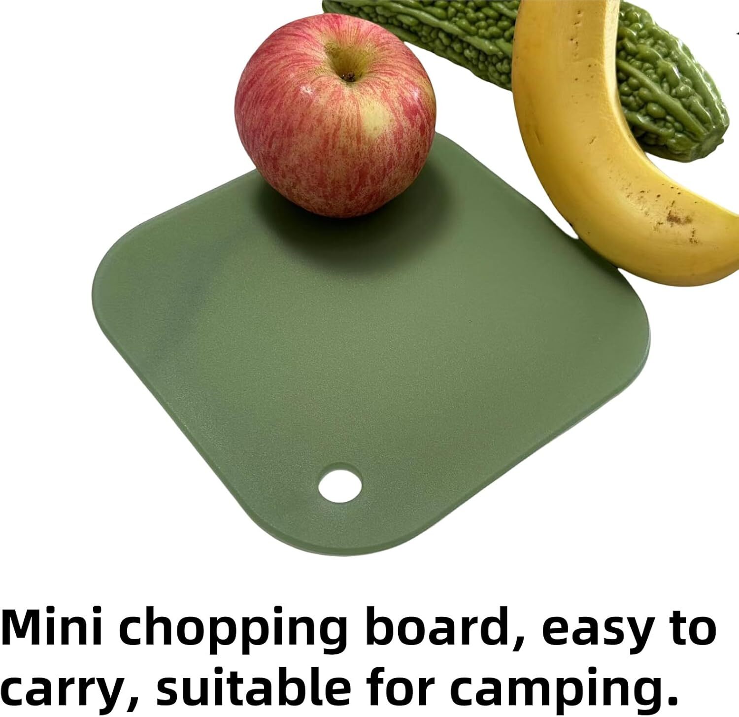 Chopping Board Plastic Fruit portable Cutting Boards with hole for Kitchen