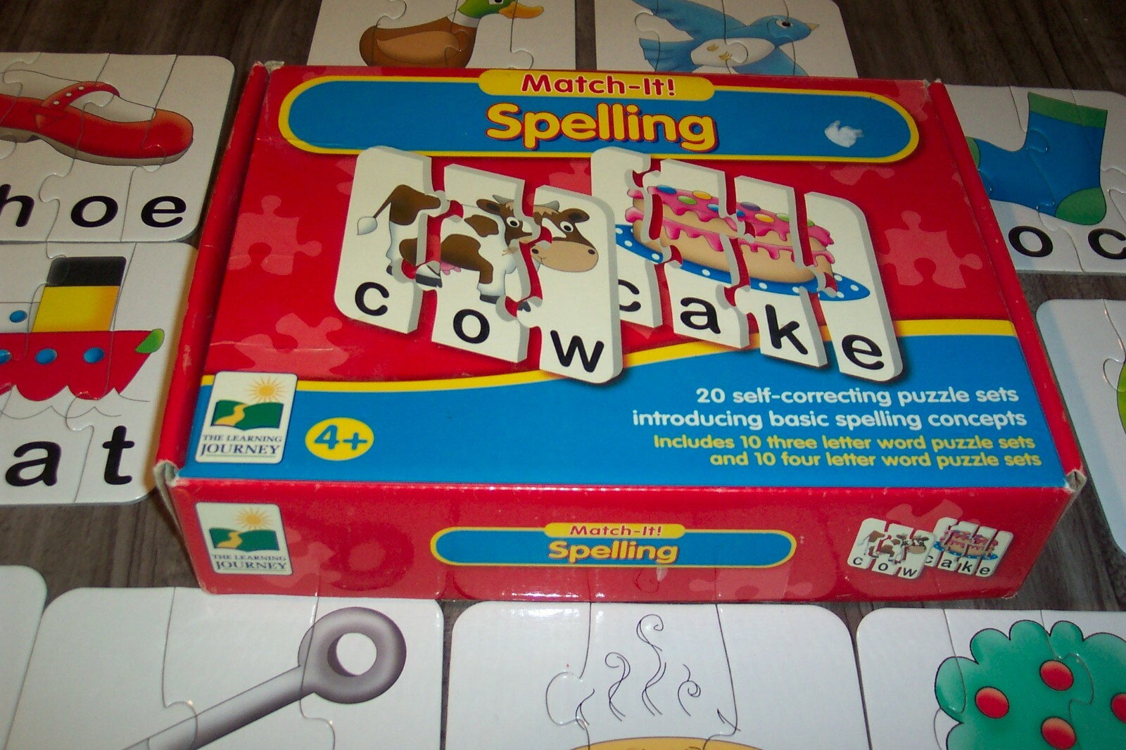 The Learning Journey MATCH-IT SPELLING MINI PUZZLES Children’s Educational Toy