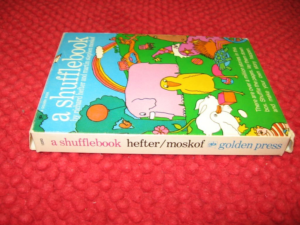Vintage A SHUFFLEBOOK Golden Press Richard Hefter Martin S. Moskof