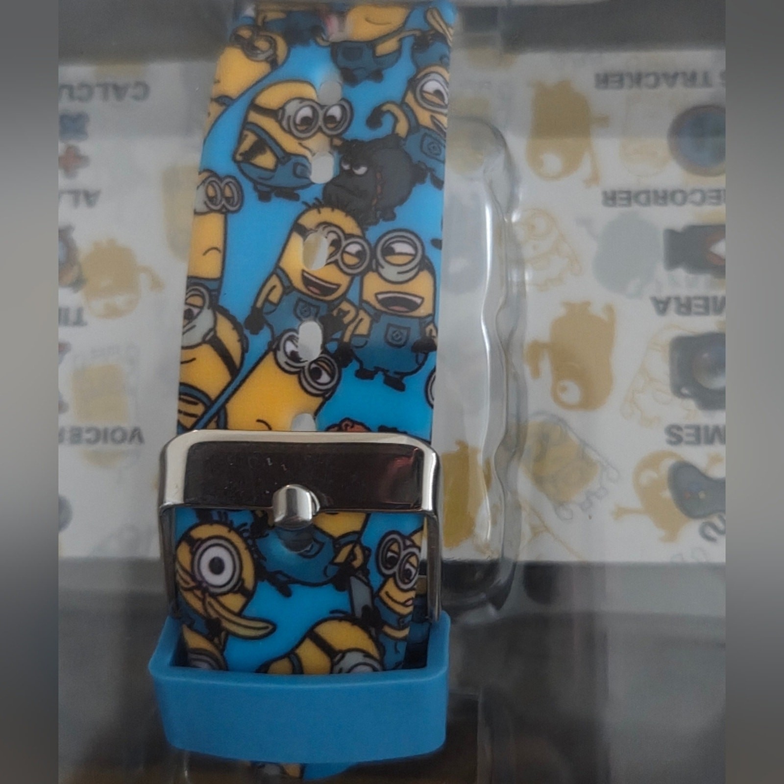 Minions Kids Smartwatch Digital Camera Games Alarm Calculator Rechargeable