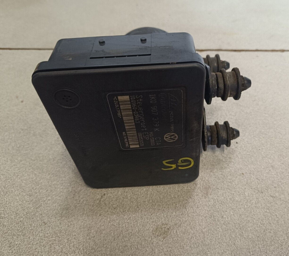 ABS BLOCK CASE VW VOLKSWAGEN GOLF 5 V 2.0 TDI 140CV 1K0907379K / 1K0614517H