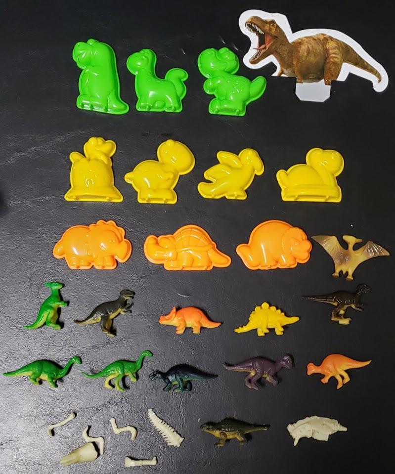 CoolSand Moldable Sand 3D Sandbox Series! Dinosaur Dino Figures Dino Discovery