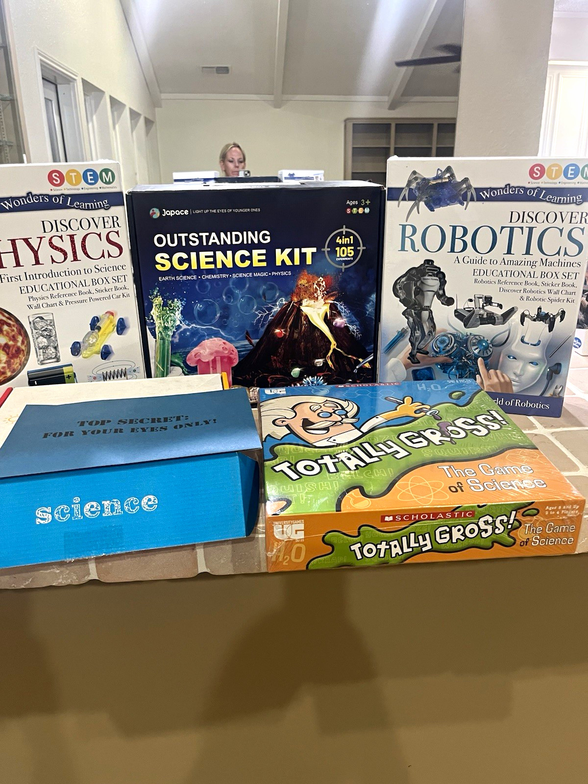 STEM Science Educational Box Sets and Game for Kids Ages 3+.