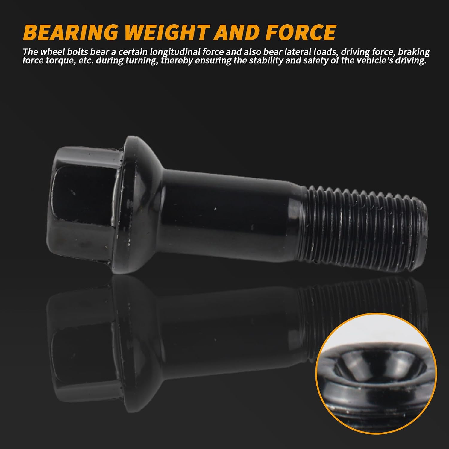 20Pcs M14 X 1.5 Wheel Lug Bolts Nuts Kit 2005-2023 for Benz W166 GLE 320 GLE 400