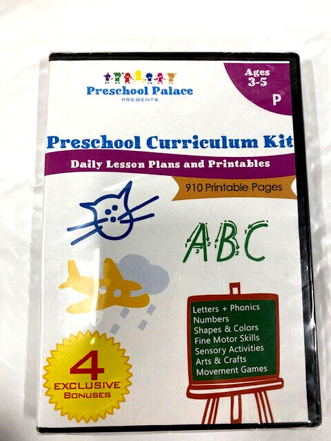 The Ultimate Preschool Curriculum Kit – Printable Workbooks Lesson Plans and …