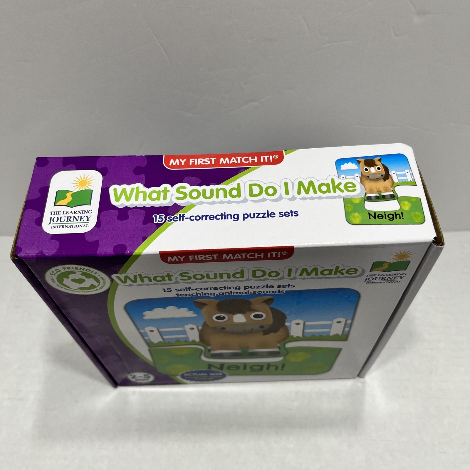 New – The Learning Journey My First Match It! – What Sound Do I Make – Ages 2-5