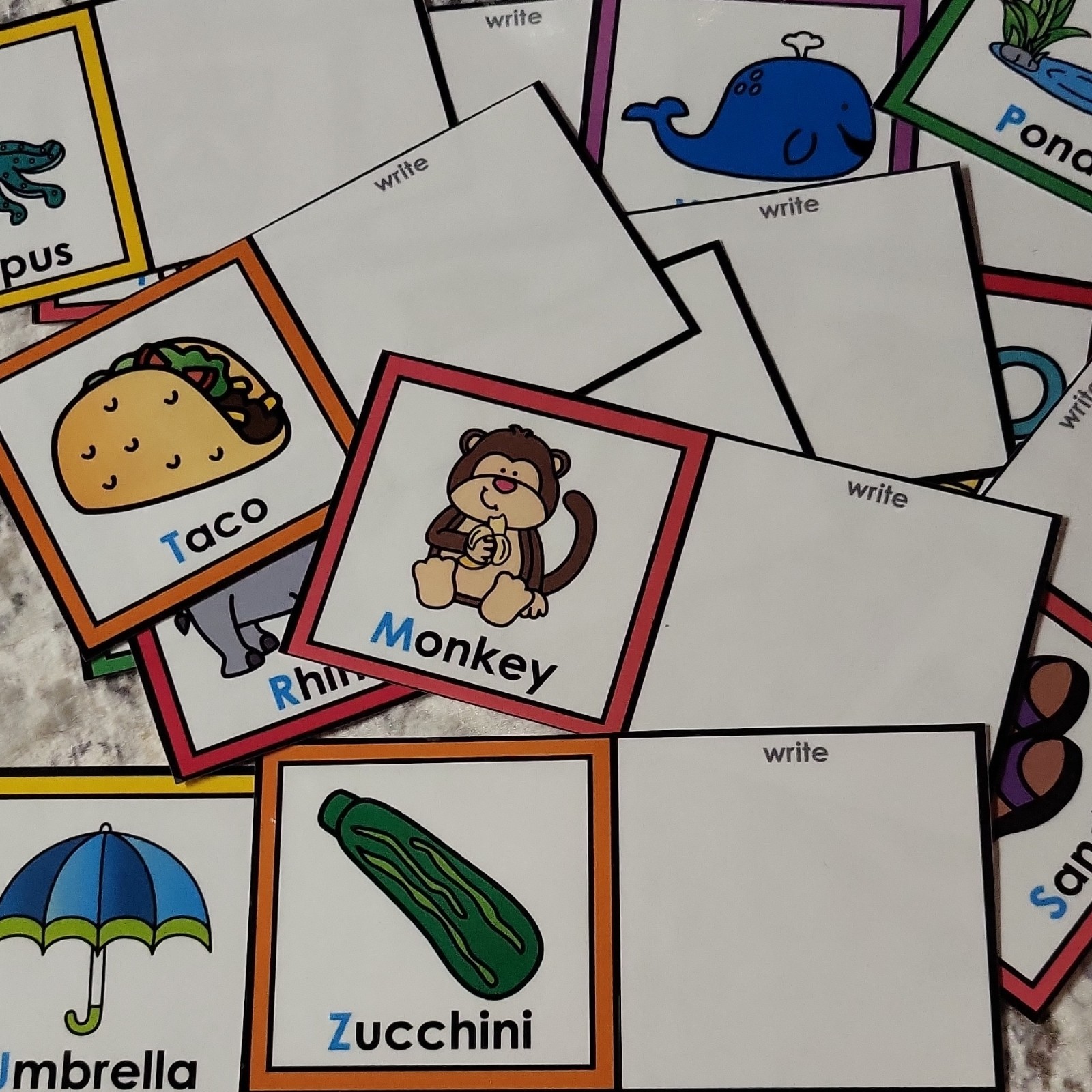 Learning Centers Ages 3-7 for Daycare, Prek/Kindergarten ages