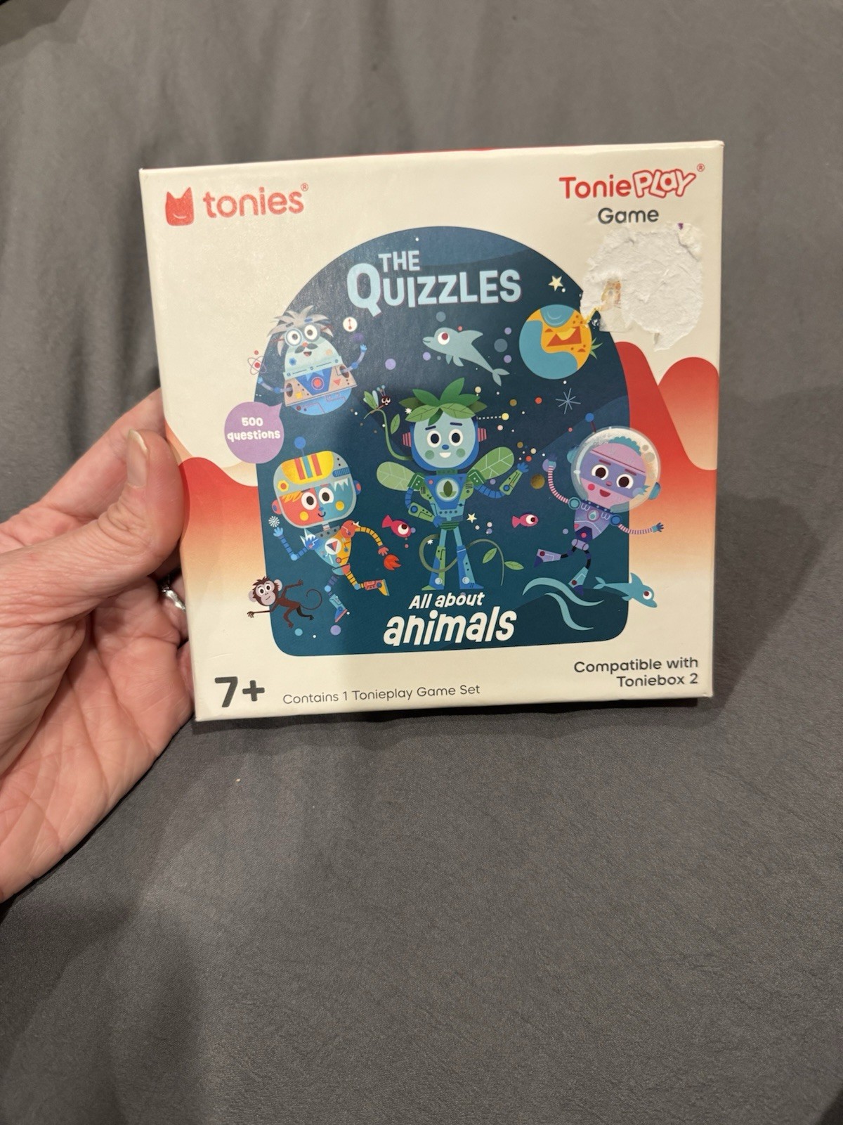 tonies ToniesPlay The Quizzles: All About Animals Quiz Game Set Tonie box 2