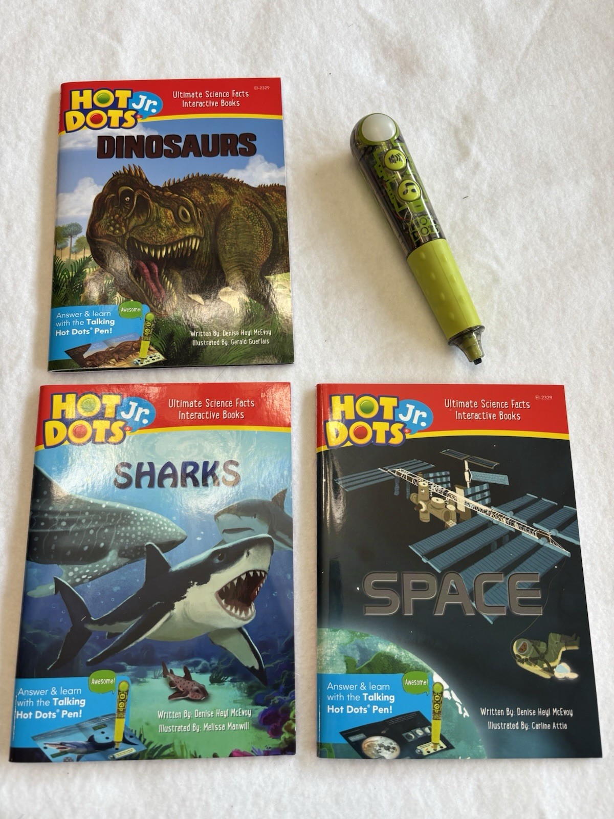 Huge Hot Dots & Power Pen Learning Lot – Math, Reading, Language Arts (K–3), 3 W