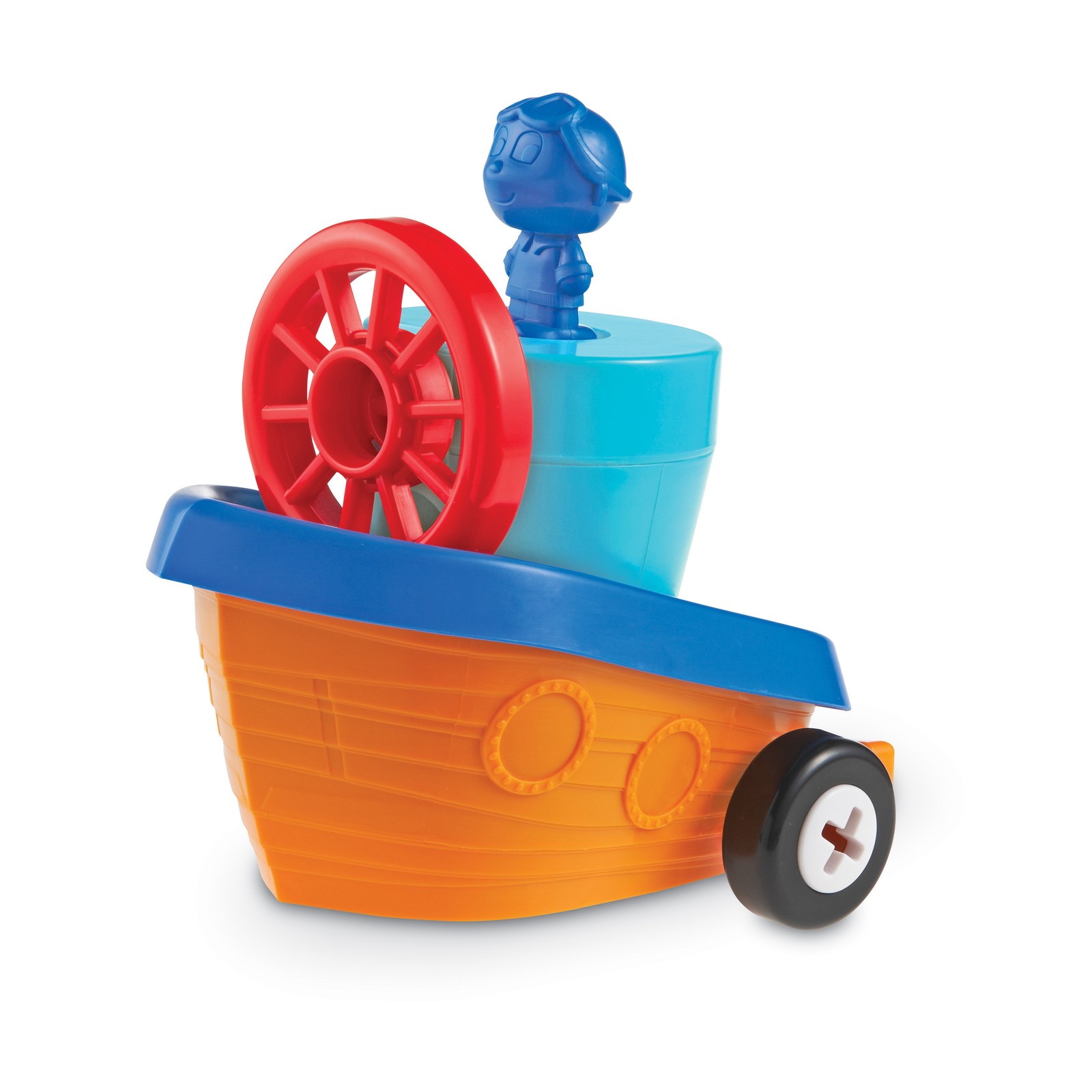 New – Learning Resources Learning Essentials – 1-2-3 Build It! Car-Plane-Boat