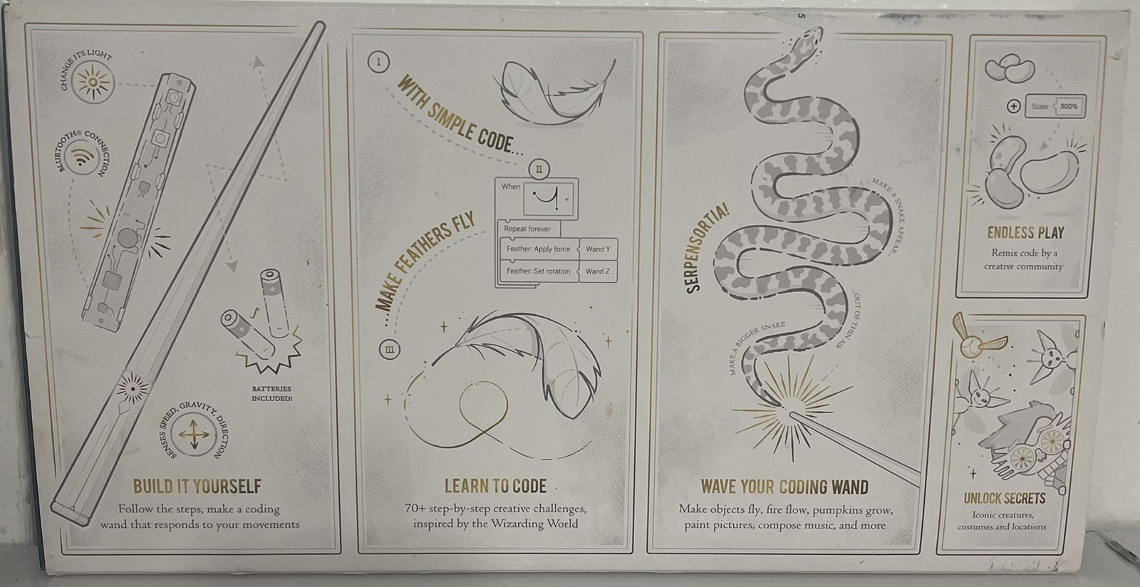 Kano Harry Potter Coding Kit Build a Wand Learn To Code Make Magic Briefly Used