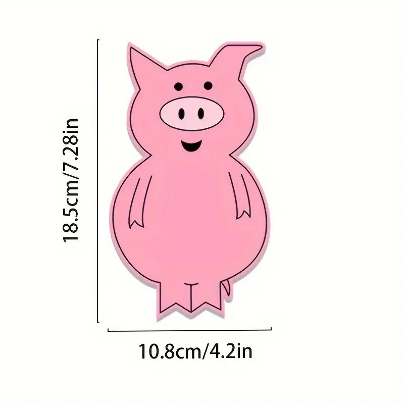 Piggie and Elephant Felt Puppets Story Set Educational Flannel Board Toy