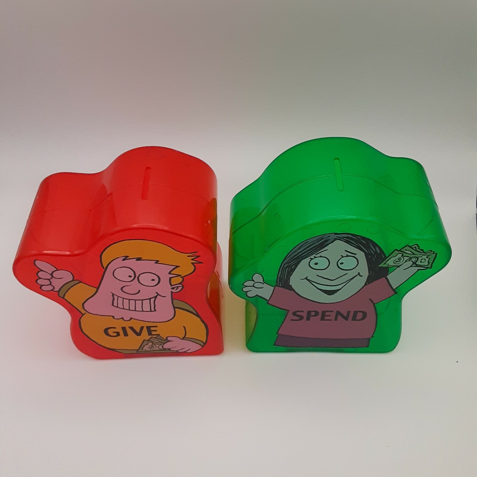 Dave Ramsey Juniors Adventures Coin Banks Children Life Lessons Give Spend Set 2