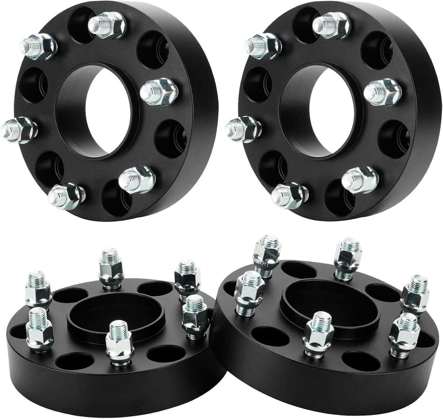 Youxmoto 4PCS 6X5.5 2in Wheel Spacers 77.8mm Bore Hub Fit for Ram 1500