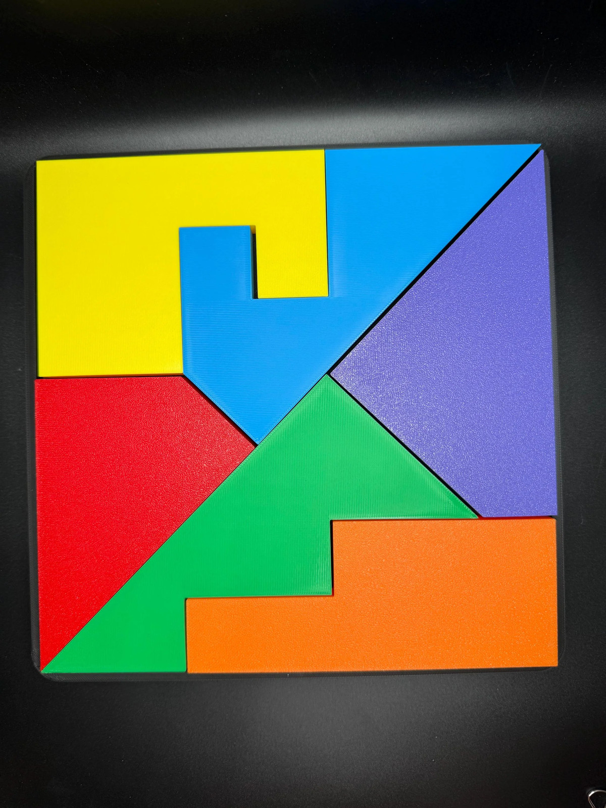 Disappearing Square Puzzle Version 1 – Vintage Modern Design, Fun Brain Teaser,