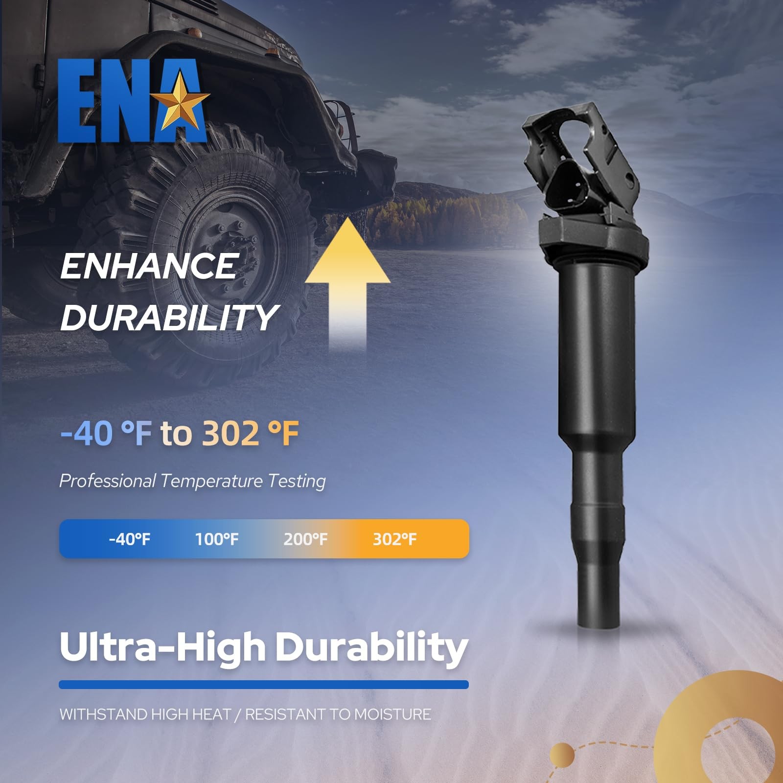 Ignition Coil Pack Compatible BMW 128i 335i 325i E60 M5 2001-2016