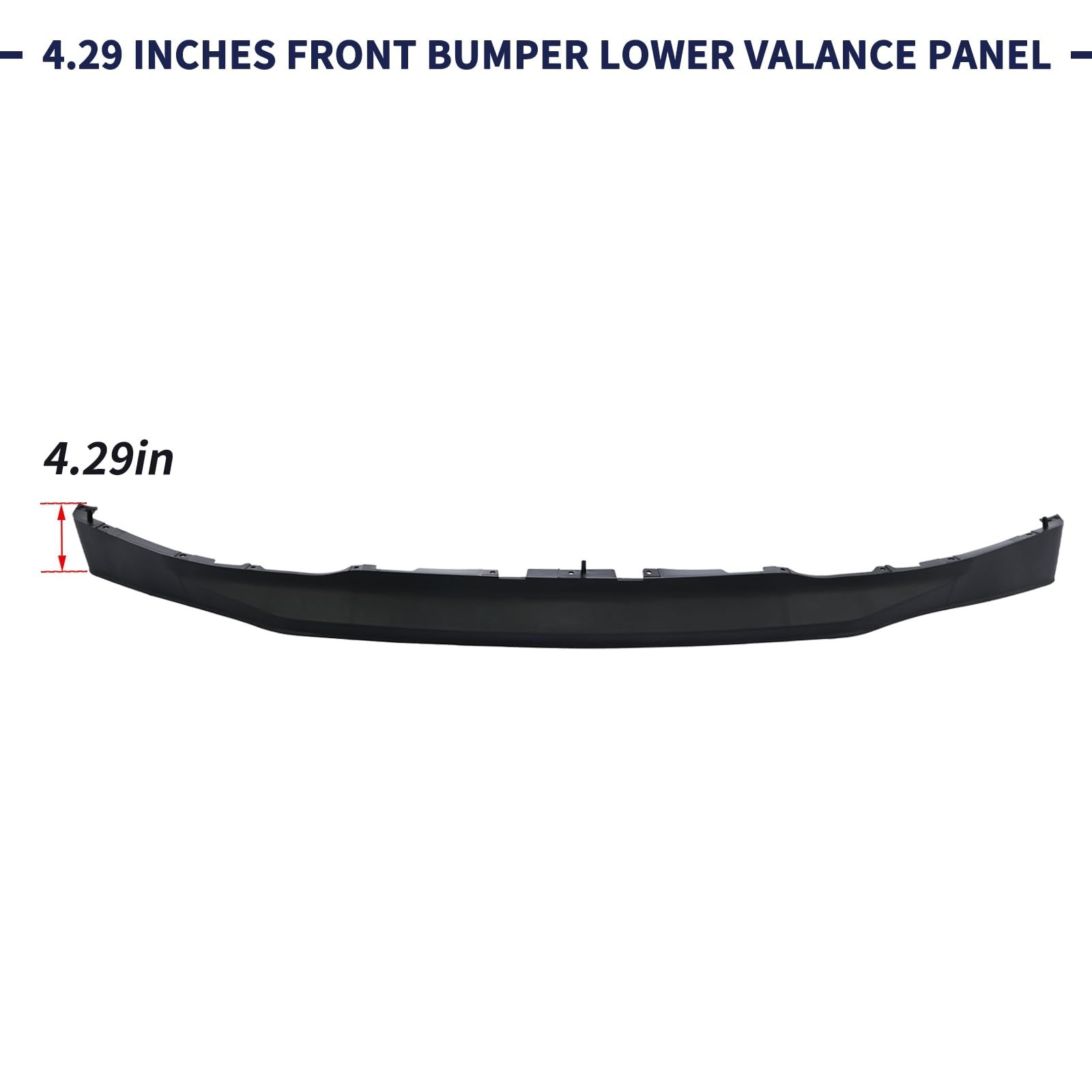 4.29 inches Front Bumper Lower Valance Panel PC3Z-17626-BA PC3Z17626BA Compat…