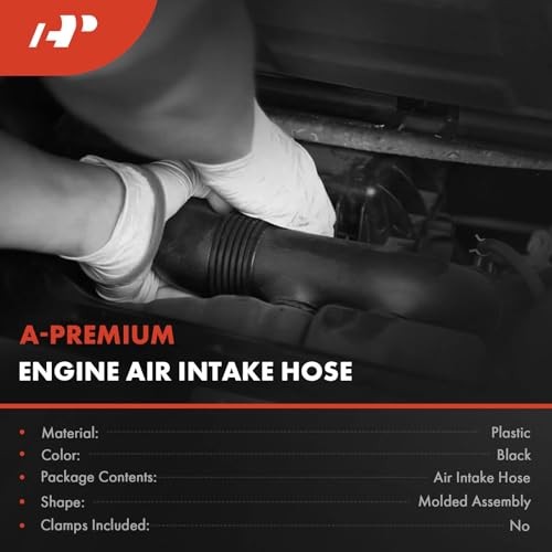 Left Engine Air Clean Intake Tube Hose Compatible with Mercedes-Benz S55 AMG