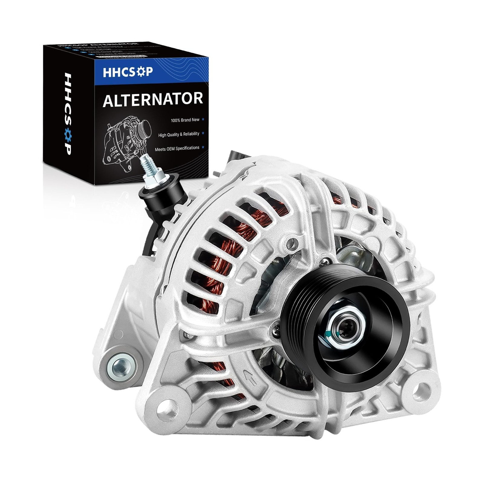 New Alternator Replacement for 2003 2004 2005 2006 Dodge Ram 1500 2500 3500 V…