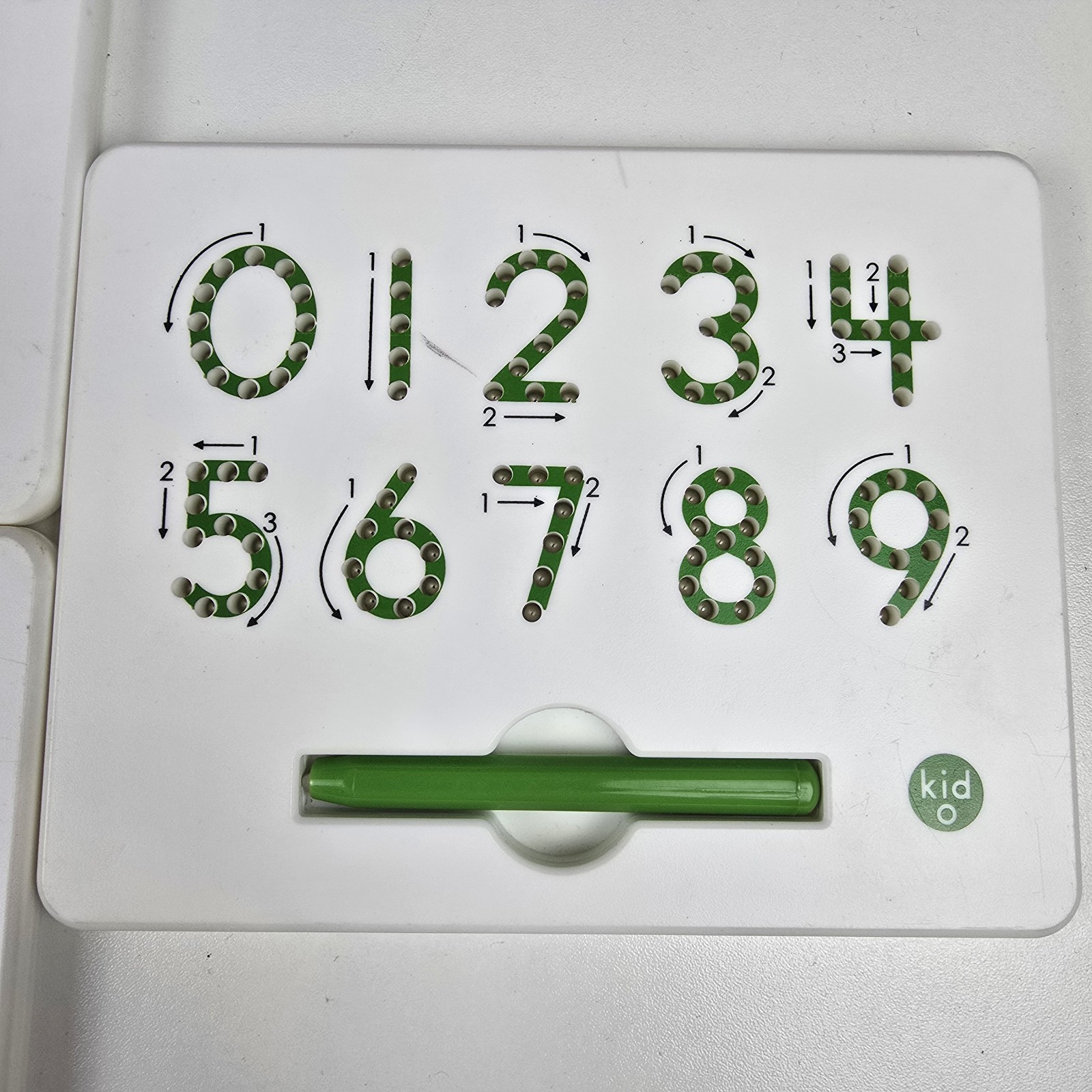 Kid O Alphabet Numbers Writing MAGNATAB A to Z Upper Case Letter Reusable