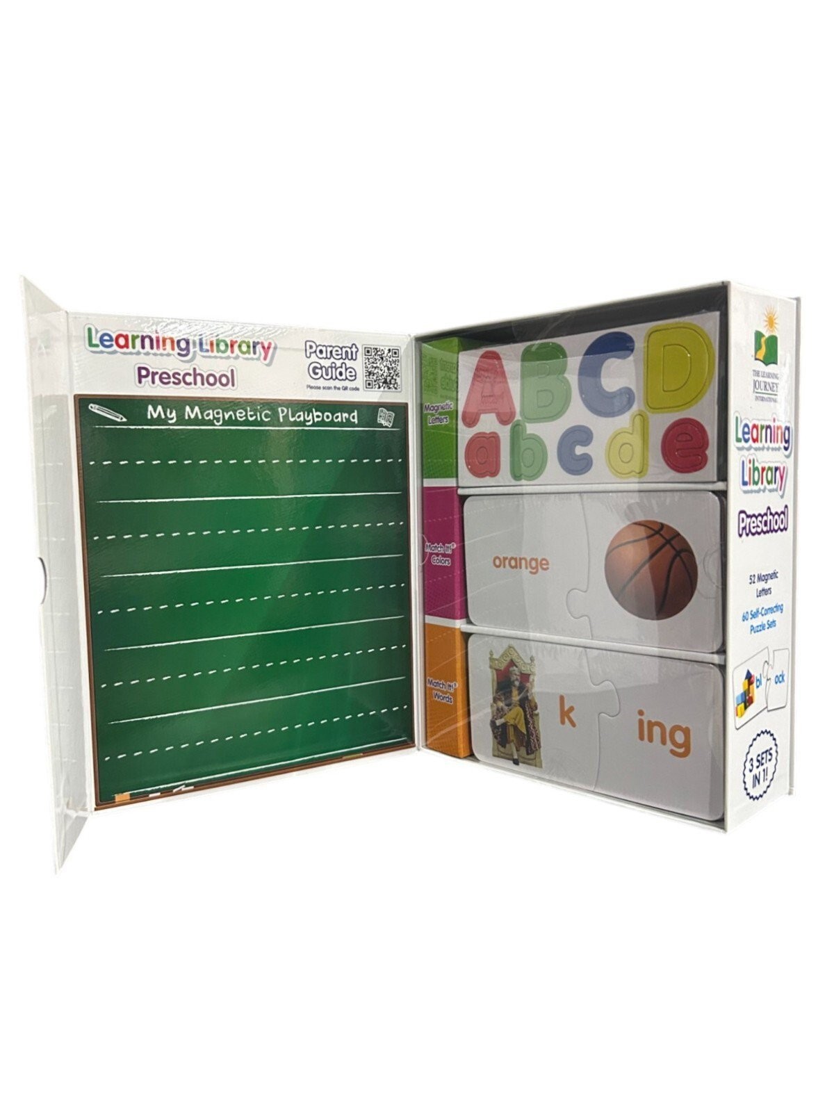 Learning Library Preschool Activity Puzzle Set, 114 Piece