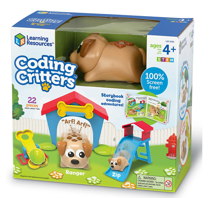 NEW Learning Resources Screen Free Preschool Coding Critters STEM Skills Ranger