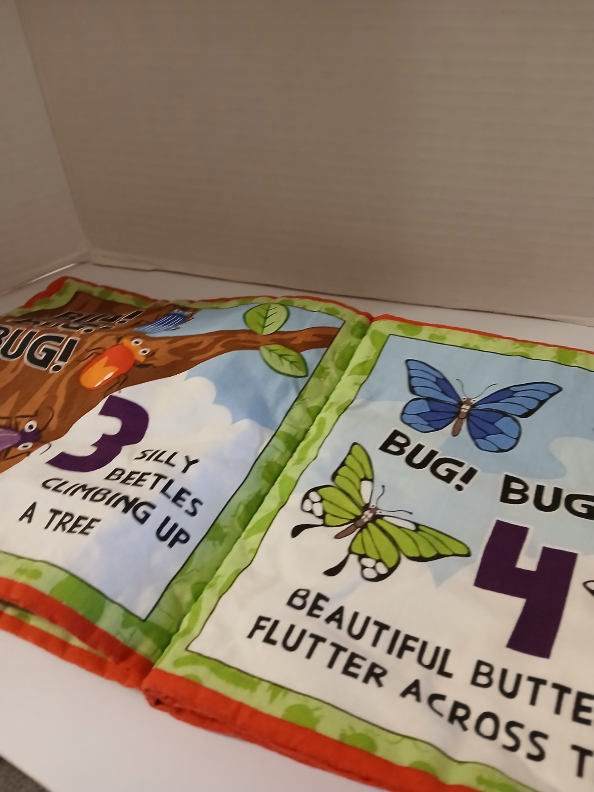 Bug Bug Bug Creepy Critter Counting Book Cloth Book