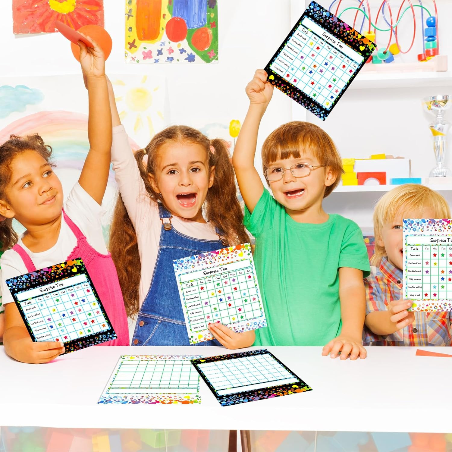 80 Pack Reward Chart for Kids, Incentive Chart Behavior Chart for Kids
