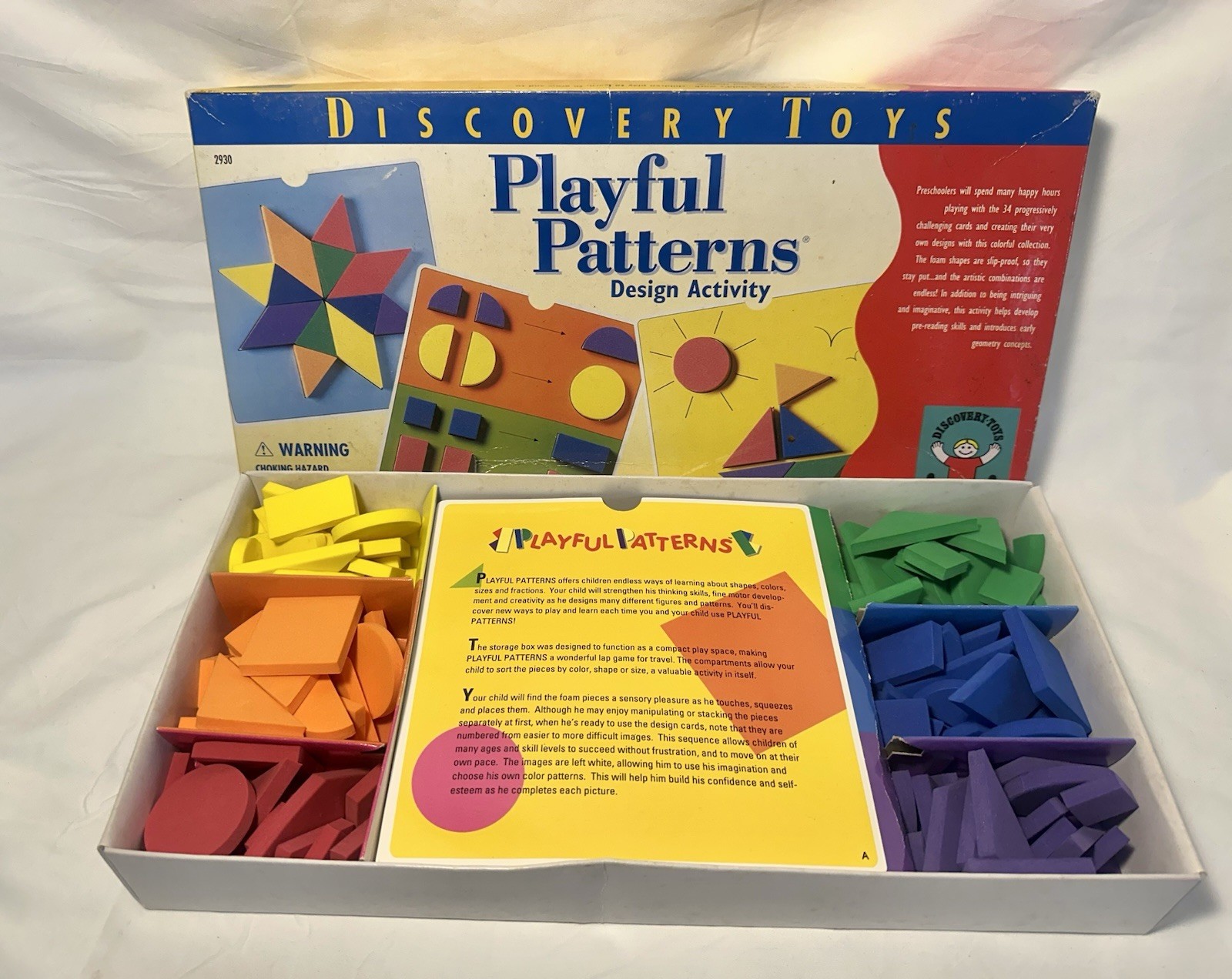 Discovery Toys Playful Patterns Design Activity Play Learning Geometric Game