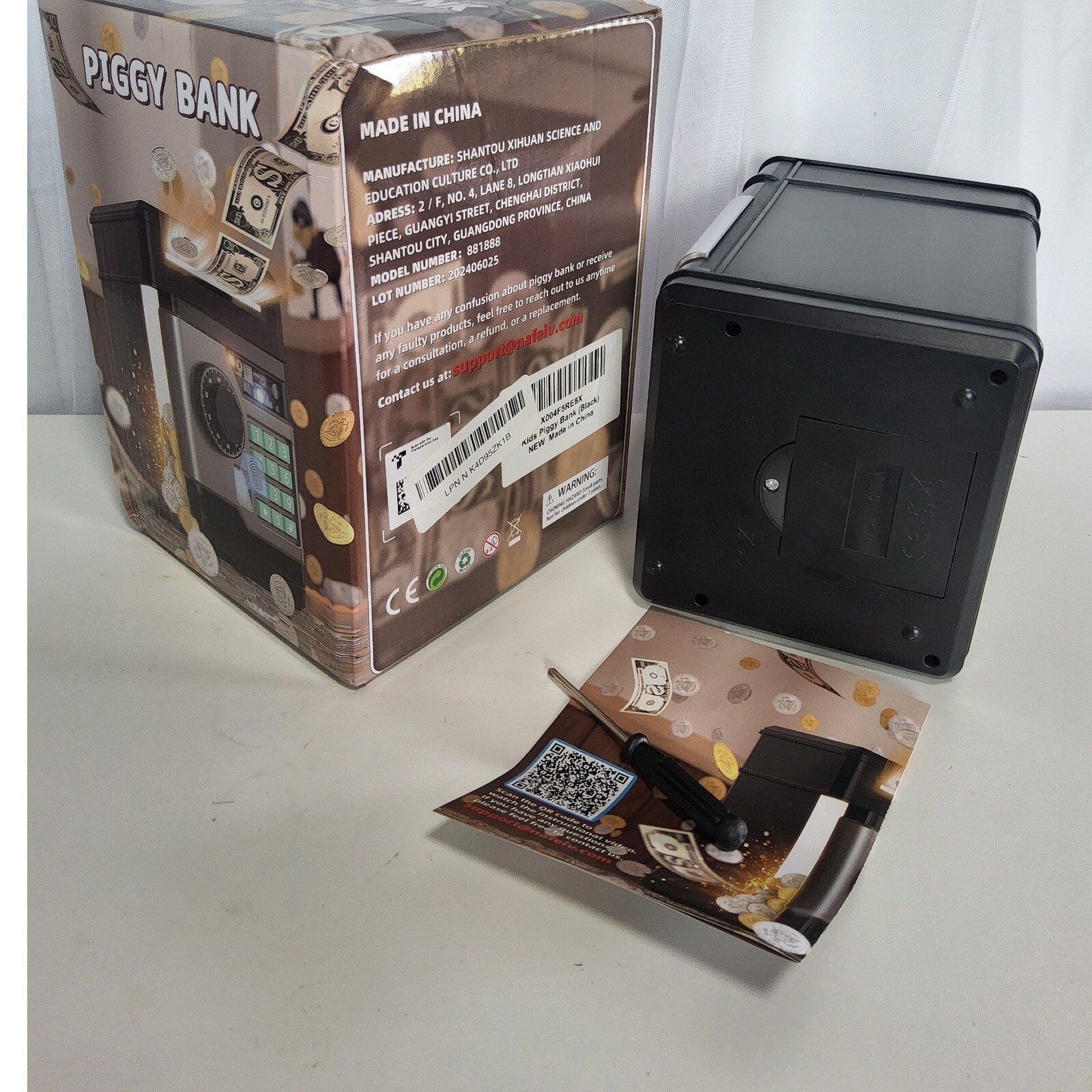 Piggy Bank, Automatic Electronic Piggy Bank for Kids Boys Girls