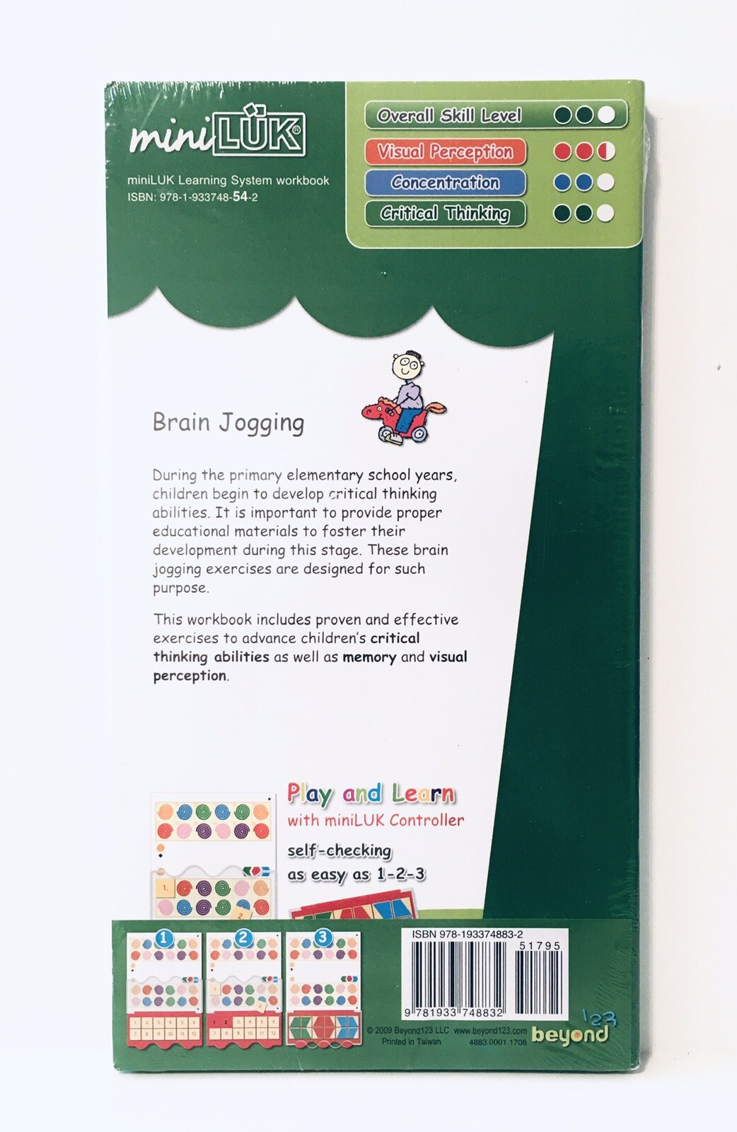 miniLUK Workbook Set for K-2, Ages 5-7