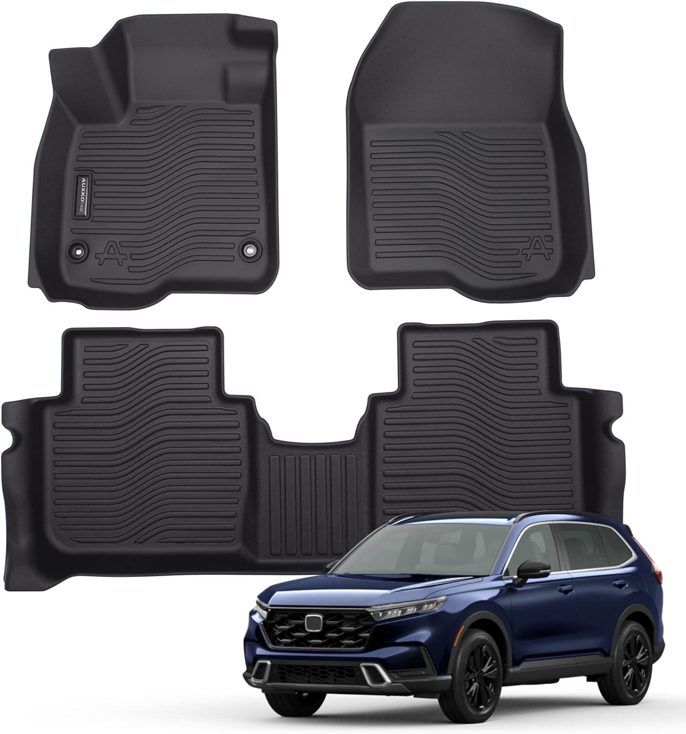 Auxko All Weather Floor Mats Fits for Honda CR-V 2023 2024 2025 2026 (Include