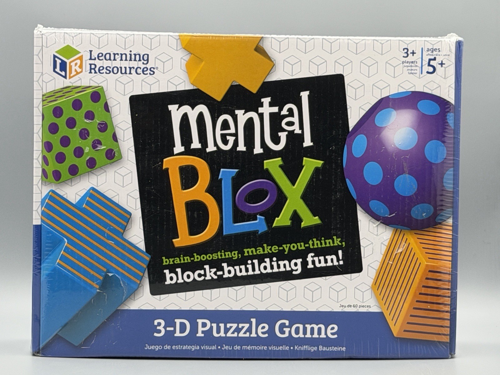 Learning Resources Mental Blox 3-D Puzzle Game Age 5+ Building Blocks