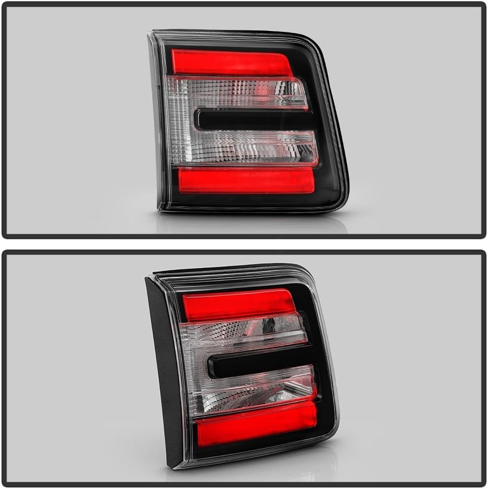 13-16 GMC Acadia LED Tail Light Inner Left Driver Rear GM2802107 Black OE-Type