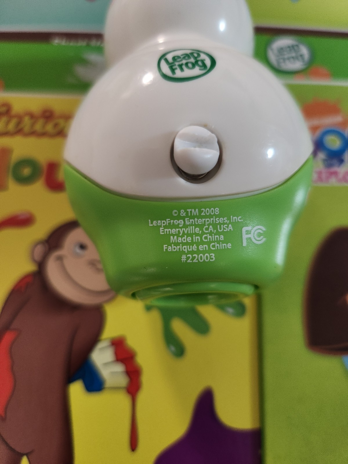 LeapFrog Tag Junior Book Pal Green Reader Lot 8 Books Carrying Case USB Cable