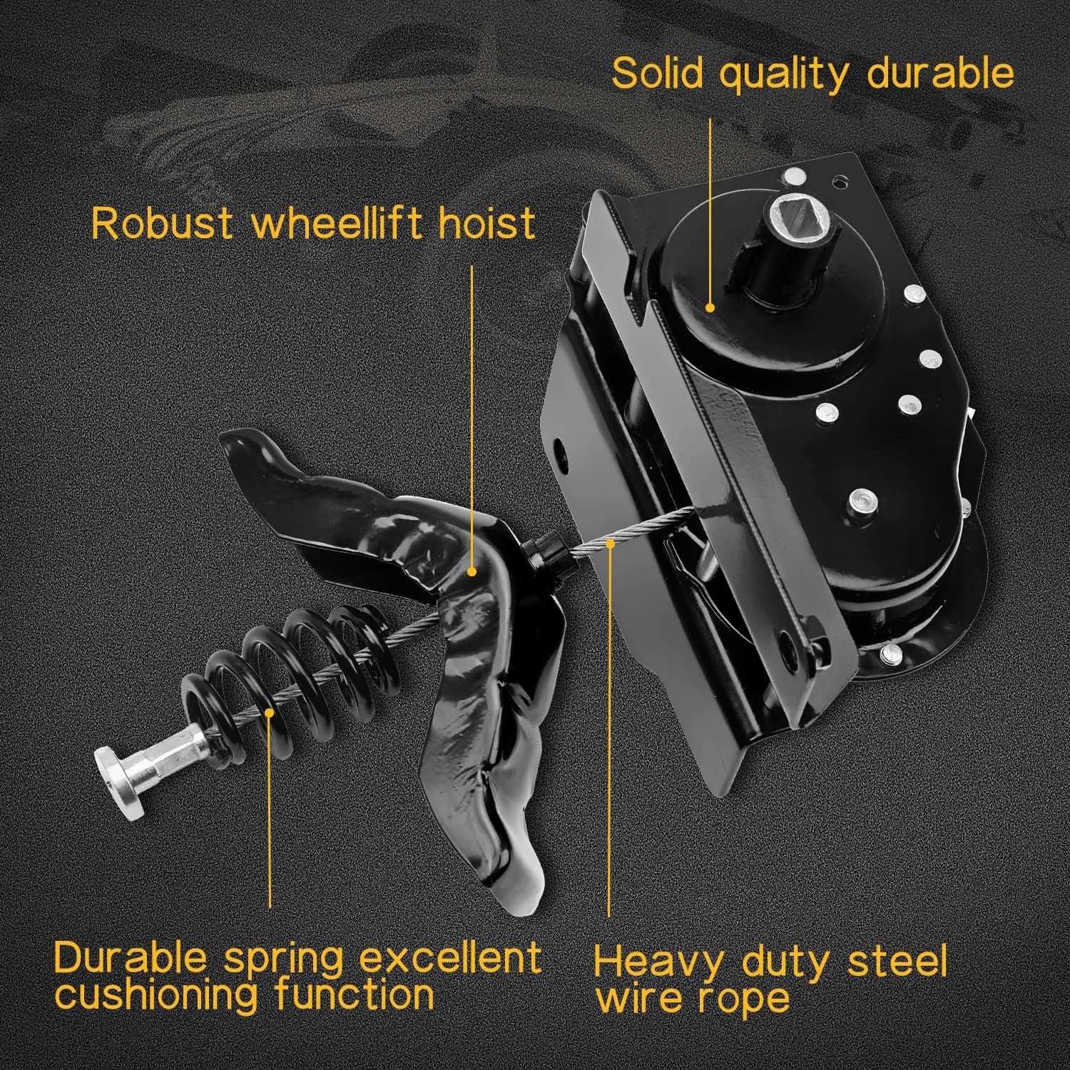 924-528 Spare Tire Hoist Winch Carrier Assembly Fit for Ford F 250 F 350 F 45…