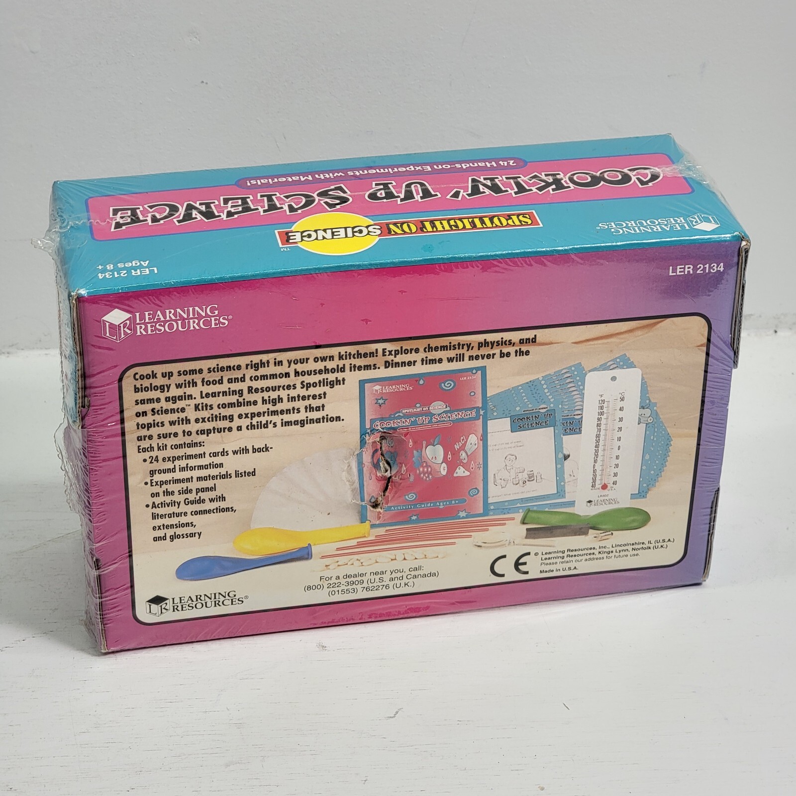 Learning Resources Cooking Up Science Kit 24 Hands on Experiments with Materials