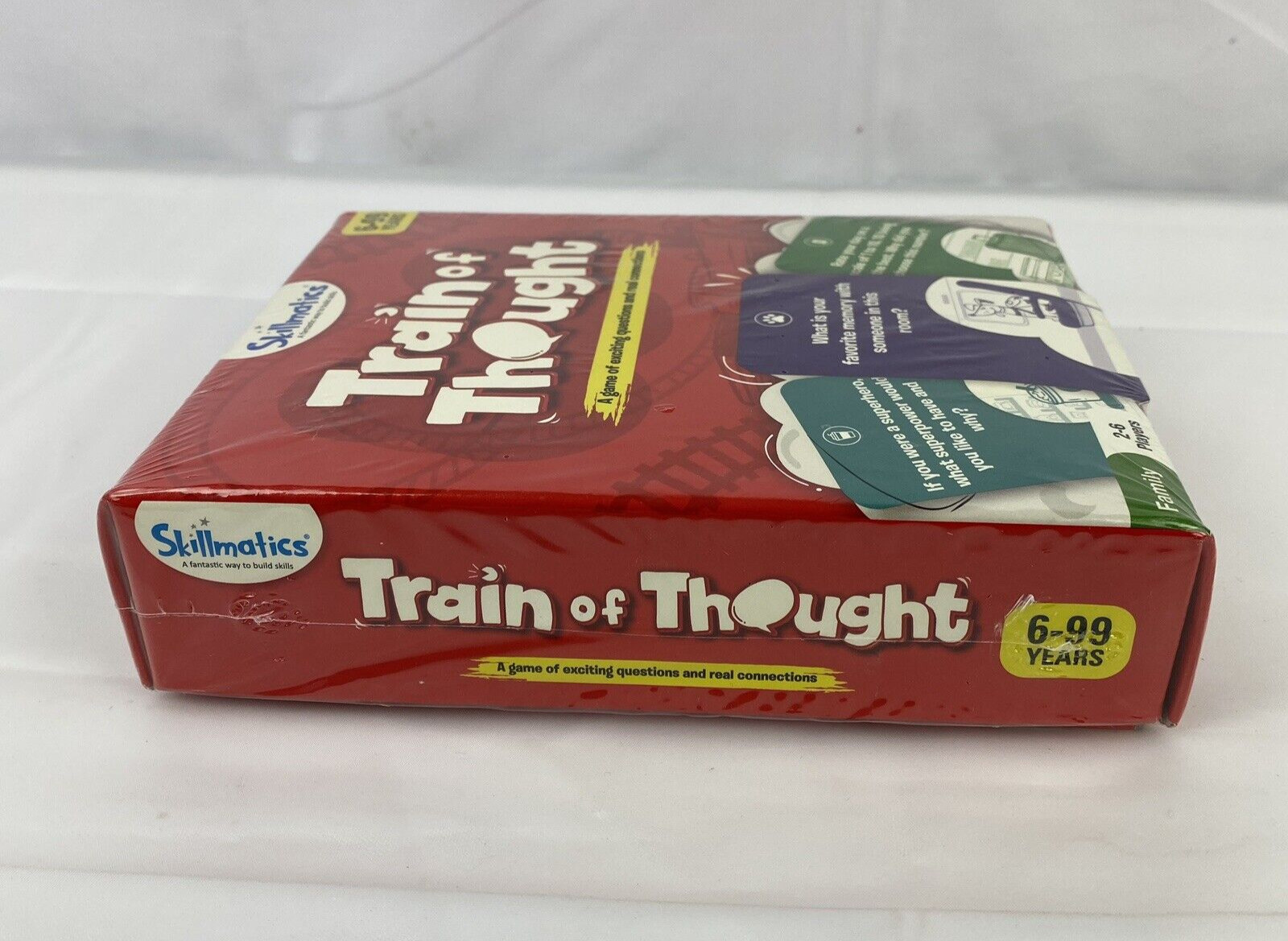 Train of Thought Skillmatics, Card Game Family Connection & Conversation NEW !